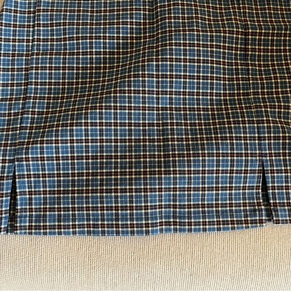 Brandy Melville Plaid Tight Mini Skirt - Picture 3 of 4